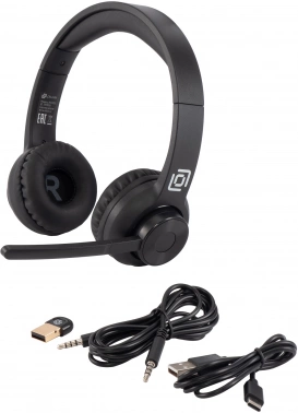 Наушники с микрофоном Оклик HS-M310