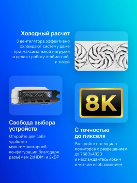 Видеокарта Sapphire PCI-E 4.0 11335-03-20G  PURE RX 7700 XT GAMING OC