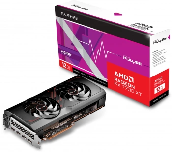 Видеокарта Sapphire PCI-E 4.0 11335-04-20G  PULSE RX 7700 XT GAMING