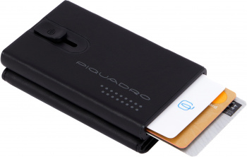 Чехол для кредитных карт Piquadro Urban PP4891UB00R/N черный натур.кожа