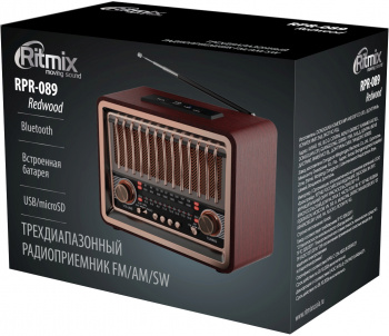 Радиоприемник портативный Ritmix RPR-089