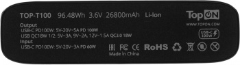 Мобильный аккумулятор TopON  TOP-T100