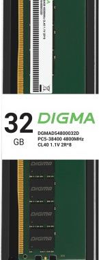 Память DDR5 32GB 4800MHz Digma  DGMAD54800032D