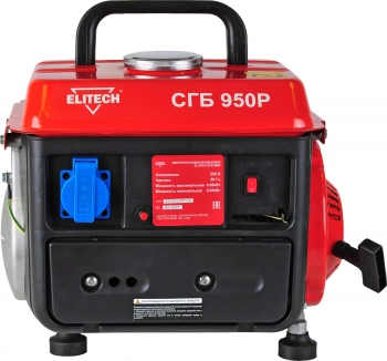 Генератор Elitech СГБ 950Р