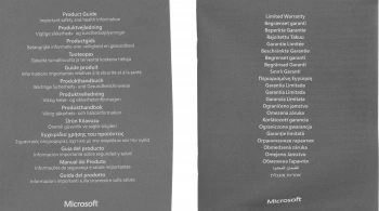 Мышь Microsoft Basic Optical Mouse Black