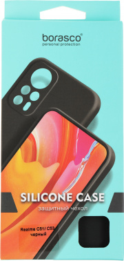 Чехол (клип-кейс) BoraSCO для Realme C51/C53/Note 50 Silicone Case