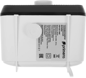 Тепловентилятор Primera FHP-601-FWT