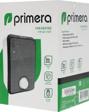 Тепловентилятор Primera FHP-601-FWT