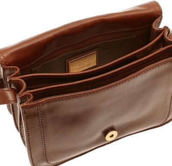 Сумка женская The Bridge Story Donna 04402201/14 коричневая натур.кожа