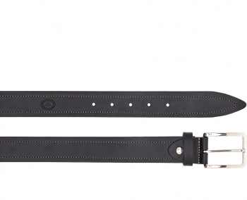 Ремень мужской The Bridge Brunelleschi 0340211R/20 110х3.5см черный натур.кожа