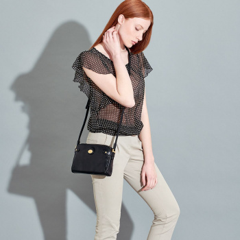 Сумка женская The Bridge Story Donna 04005801/30 черная натур.кожа