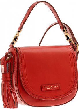 Сумка женская The Bridge Pearldistrict 04121701/2E красная натур.кожа