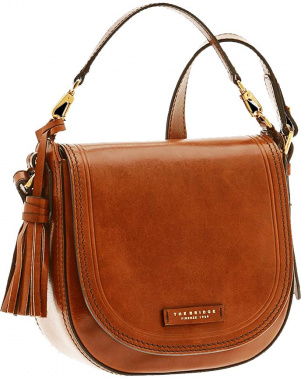 Сумка женская The Bridge Pearldistrict 04122701/14 коричневая натур.кожа