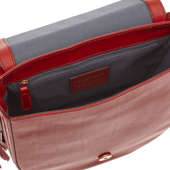 Сумка женская The Bridge Pearldistrict 04122701/2E красная натур.кожа