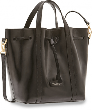 Сумка женская The Bridge Vittoria 04200001/30 черная натур.кожа