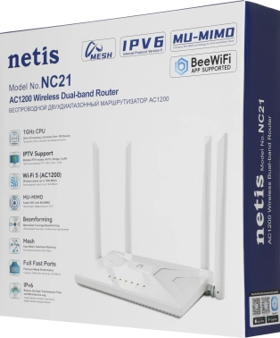 Роутер беспроводной Netis NC21