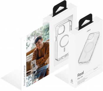 Чехол (клип-кейс) uBear для Apple iPhone 15 Real Mag Case