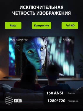 Проектор Cactus CS-PRE.08WT.WXGA