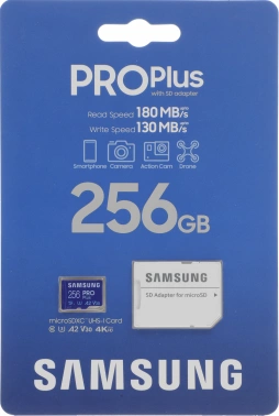Флеш карта microSDXC 256GB Samsung  MB-MD256SA