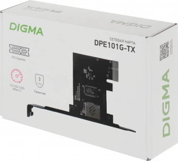 Сетевая карта Gigabit Ethernet Digma DPE101G-TX