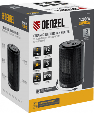 Тепловентилятор Denzel DTFC-1200S