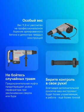 Перфоратор Интерскол П-55/1700ЭВ