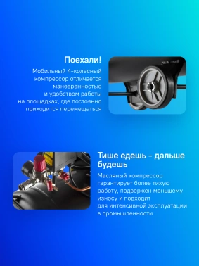 Компрессор поршневой Wester WBK2200/50PRO