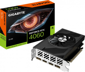 Видеокарта Gigabyte PCI-E 4.0  GV-N4060D6-8GD