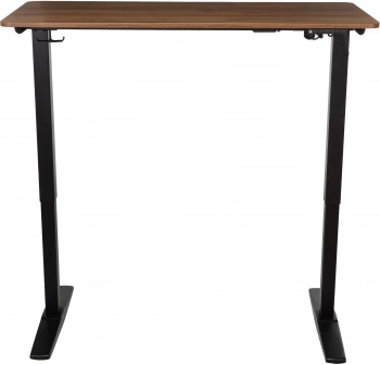 Стол игровой Knight TABLE T2 столешница дерево орех каркас черный (KNIGHT TABLE T2 WD)