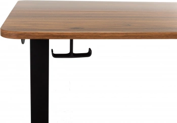 Стол игровой Knight TABLE T2 столешница дерево орех каркас черный (KNIGHT TABLE T2 WD)