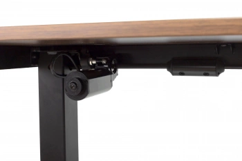 Стол игровой Knight TABLE T2 столешница дерево орех каркас черный (KNIGHT TABLE T2 WD)