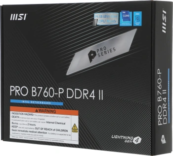 Материнская плата MSI PRO B760-P DDR4 II