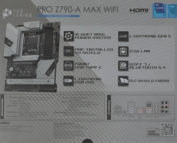 Материнская плата MSI PRO Z790-A MAX WIFI