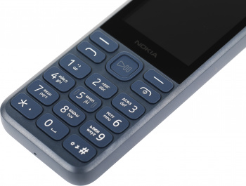 Мобильный телефон Nokia 130 TA-1576 DS EAC темно-синий моноблок 2Sim 2.4