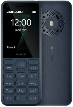 Мобильный телефон Nokia 130 TA-1576 DS EAC темно-синий моноблок 2Sim 2.4