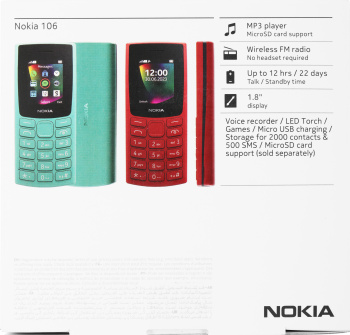 Мобильный телефон Nokia 106 DS TA-1564