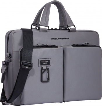 Деловая сумка Piquadro Harper CA4027AP/GR с отделением для ноутбука 15