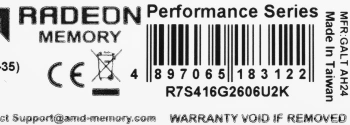 Память DDR4 2x8GB 2666MHz AMD  R7S416G2606U2K