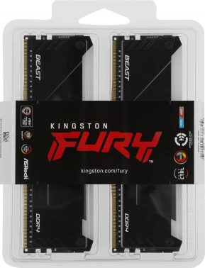 Память DDR4 2x16GB 2666MHz Kingston  KF426C16BB12AK2/32