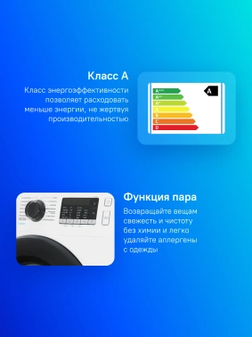 Стиральная машина Samsung WW80AGAS22AE/LD