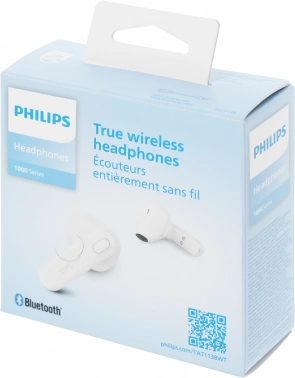 Гарнитура вкладыши Philips TAT1138WT/00
