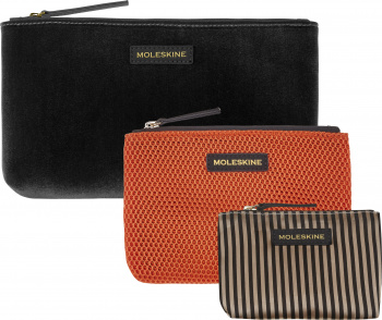 Рюкзак женский Moleskine Velvet ET23LBKVBK черный велюр