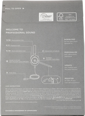 Наушники с микрофоном Jabra Evolve2 30 SE