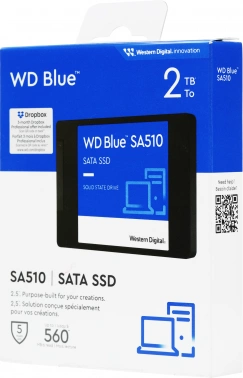 Накопитель SSD WD S SATA-III 2TB WDS200T3B0A