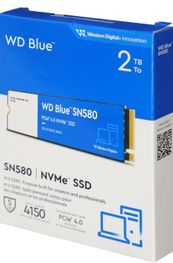 Накопитель SSD WD S PCIe 4.0 x4 2TB WDS200T3B0E
