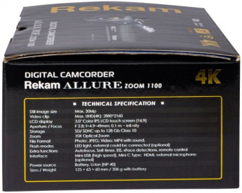 Видеокамера Rekam Allure zoom 1100