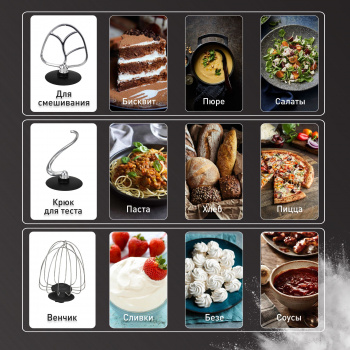 Кухонная машина Zigmund & Shtain De Luxe ZKM-994