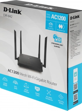 Роутер беспроводной D-Link DIR-842/RU/R5