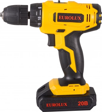 Дрель-шуруповерт Eurolux ДА-20/2Li