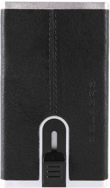 Чехол для кредитных карт Piquadro Black Square PP4891B3R/N черный натур.кожа